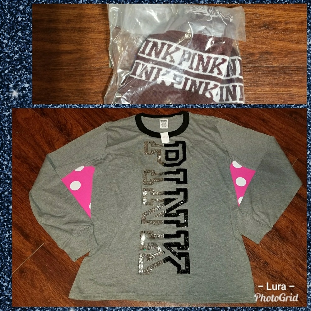 😎SOLD😎NWT Victoria's Secret PINK BLING Bundle
